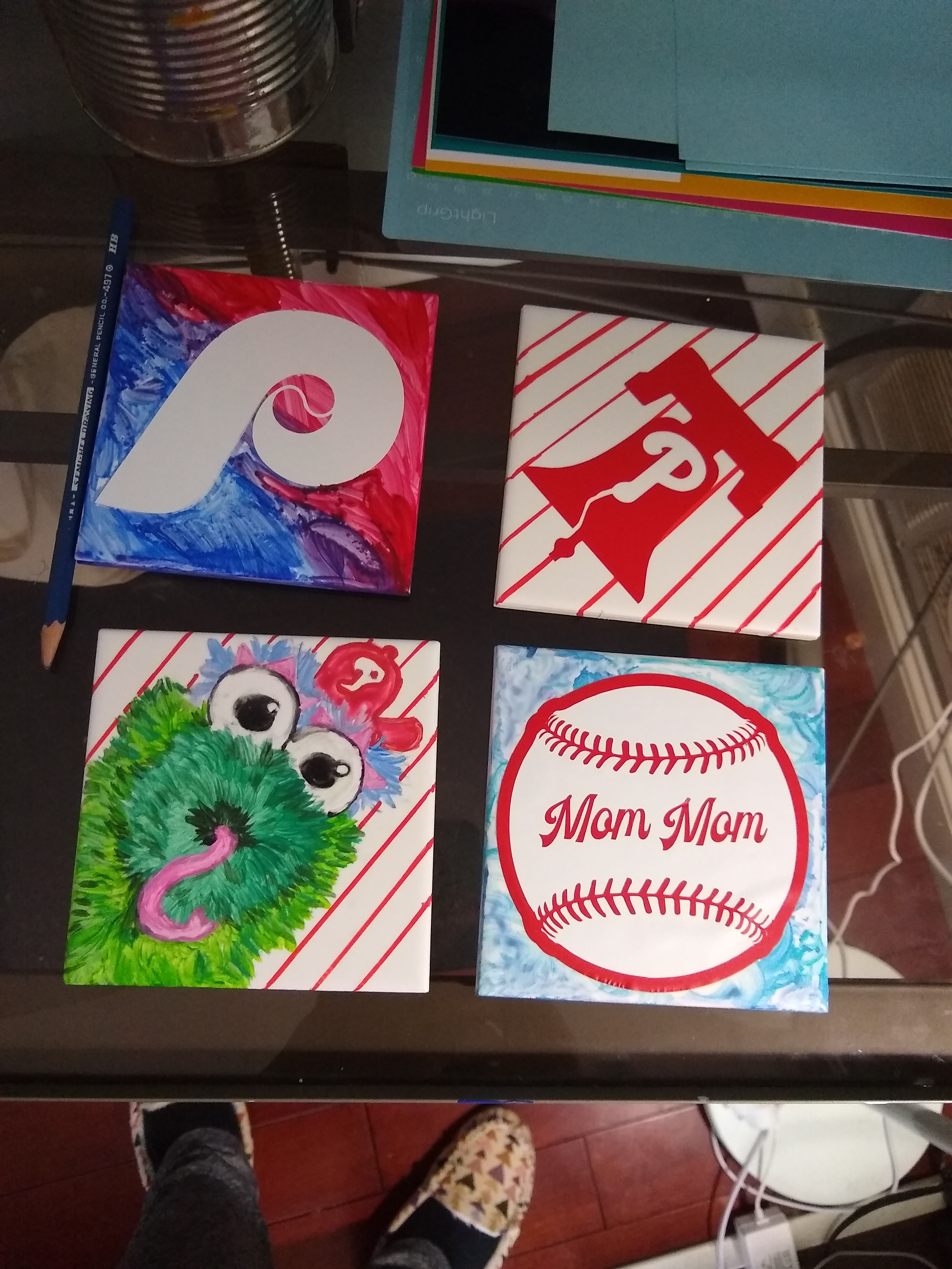 Custom commission coasters
